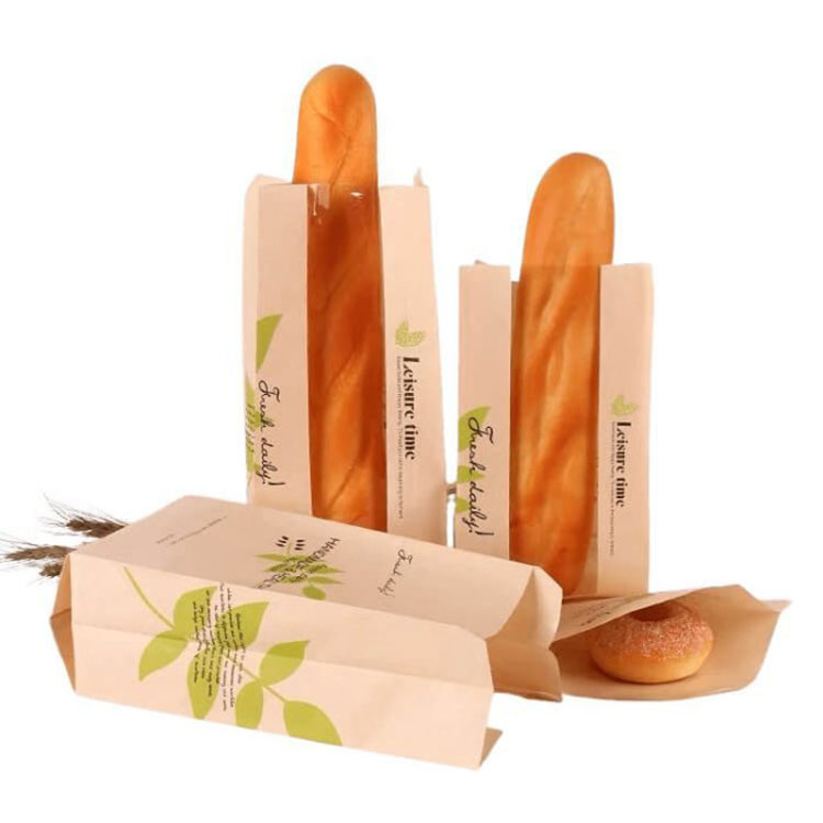 Baguette ogia paper poltsak leihoarekin